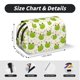 thumbnail image 5 of Disketp Green Frog Estuche de Lápices de Doble Capa con Tapa Abatible y Cremallera, Organizador Escolar para Adolescentes y Adultos, 5 of 7