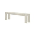thumbnail image 3 of Plank+Beam 60" Modern Wood Dining Bench, Solid Wood Bench for Dining Table, 3 of 9