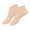 Beige, variant on Low Cut Socks for Women Silicone Gel Moisturizing Socks Aloe Pedicure Repairing Dry Feet Heel Softening Rough Skin Socks