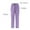 Purple, variant on OGLCCG Scrub Pants for Men Elastic Waist Drawstring Straight Legs Jogger Pants with Pockets Solid Color Nursing Worker Pants