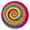 Rainbow Tie Dye, variant on Colorful Tie Dye Wave Pattern Round Fitted Tablecloth with Elastic Edge,Dining Table Cover Waterproof,Outdoor Round Tablecloth for Camping,Dining,Indoor and Outdoor