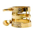 thumbnail image 3 of Saxofón relieve carta superior saxofón mediano tallado lacado niquelado dorado clip gota mi saxofón silbato, 3 of 3