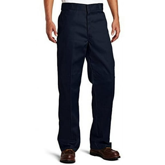 Dickies Men's Loose Fit Twill Work Pant, Dark Navy, 32x34