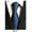 B101, variant on Classic Reimagined Men's Necktie 1 Pack, Using a High-Grade Silk Polyester Material with a Modern Woven Jacquard Stripe Pattern for the Contemporary Business Professional