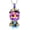 Colorful, variant on Cow Cremation Urn Necklace Ashes Jewelry Stainless Steel Cremation Necklaces Memorial Keepsake Jewelry