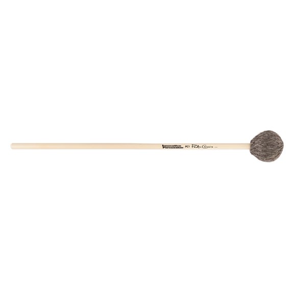 Innovative Percussion PC1 Heavy/Extra Soft Bass Marimba Mallets - Brown Yarn