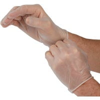 Boss Vinyl Disposable Gloves M 100PK GLOVE, Each