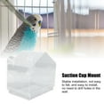 thumbnail image 4 of Transparent Plastic Window Bird Feeder Suction Cup Mounted Cute Bird House for Home, 4 of 7