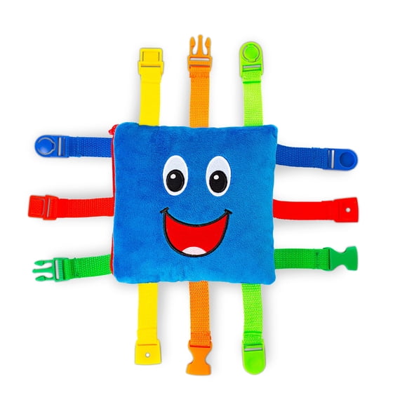 Actividad de aprendizaje, juguetes con hebilla, Boomer Square, para niños pequeños