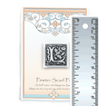 thumbnail image 4 of Initial Pin - Gift Packaged - Magnetic Back Closure No holes in Clothes - Handcrafted Pewter Made in USA - Antique Finished (Initial L), 4 of 5