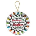 thumbnail image 2 of LSLJS Christmas Hanging Decorations Acrylic Pendant Christmas Hanging Christmas Gifts for Family Colleagues Christmas Tree Round Decoration Christmas Ornaments, 2 of 8