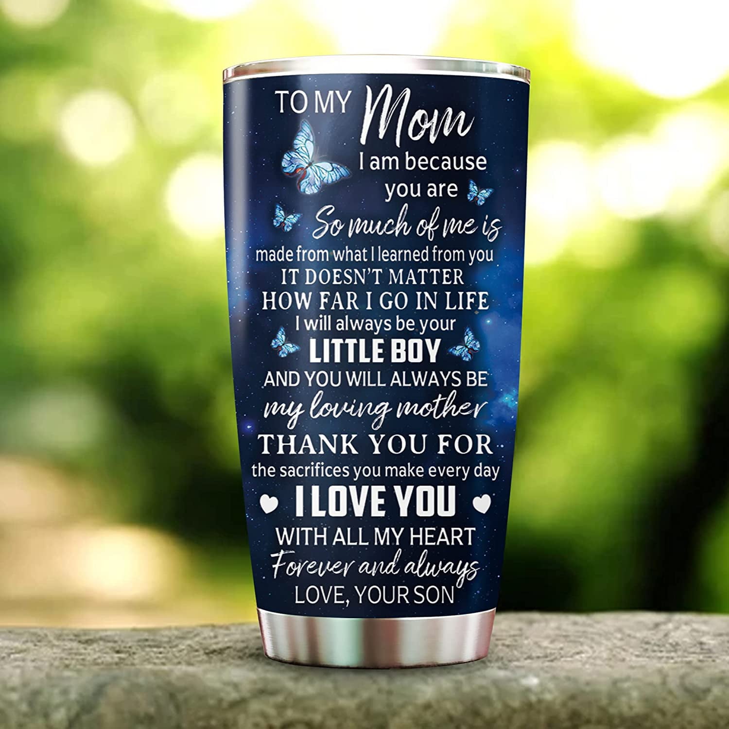 I Need A Double Shot – Engraved Stainless Steel Tumbler, Twin Mom