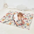 thumbnail image 2 of Pioneer Flower Floral Print Pattern Blanket,Comfortable Soft Lamb Wool Throw Blanket,All Season,Warm Lightweight Blankets for Sofa Bed Couch Living Room Chair,30"x40", 2 of 4