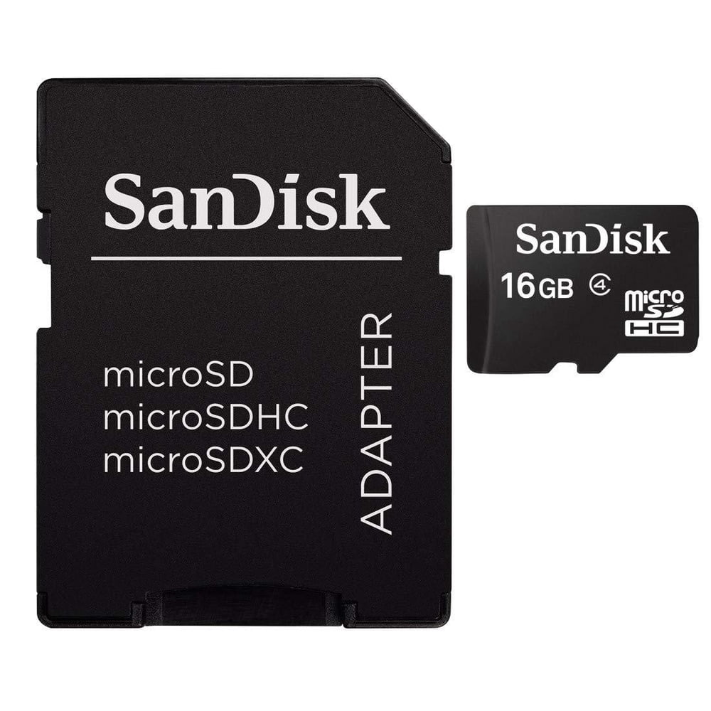 sandisk 16gb mobile microsdhc class 4 flash memory card