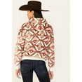 thumbnail image 4 of Shyanne Women's Southwestern Print Micro Fleece Hoodie - SRHO23K35-CRM X-  US, 4 of 4