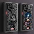 thumbnail image 4 of Marvel Groot Spiderman Case for Samsung Galaxy S24 S9 S10 S22 5G S23 Ultra Note 20 S10 Lite S21 Plus S20 FE Bumper Hard PC Cover, 4 of 5
