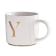 thumbnail image 2 of Taza para Café de Iniciales Oro de 500ml LuckyLy, Letra A dorado 500 ml, 2 of 8
