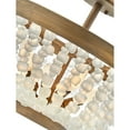 thumbnail image 3 of Fredrick Ramond Fr30203 Dune 4 Light 16" Wide Semi-Flush Bowl Ceiling Fixture - Gold, 3 of 3