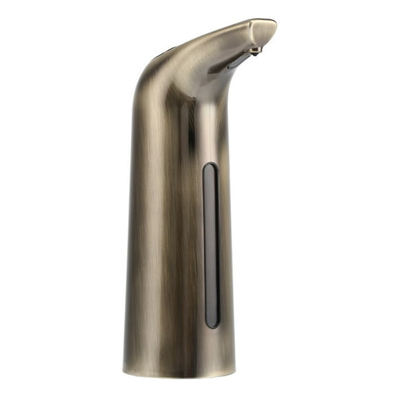 Touchless Automatic Soap Dispenser for Bathroom and Kitchen, Liquid Hand Soap Dispenser, Water-Resistant,（Antique bronze）