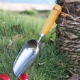 thumbnail image 2 of Garden Tools Stainless Steel Shovel Small Lightweight Multifunctional Coop Soil Shovel For Gardening, 2 of 5