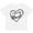 AA-White, variant on Inktastic I Love My Uncle in Black Chalk Heart Boys or Girls Toddler T-Shirt