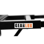 Gearlux Multi-Purpose Adjustable Keyboard/Mixer Stand for Heavy-Duty Pianos, Synthesizers, Music Workstations, Keyboards, and Mixers