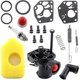 thumbnail image 1 of Briggs Stratton gräsklippare förgasarsats 499809 498809a 494406 filter 698369 regulator 691859 692211 membran 795083 495770, 1 of 5