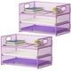 thumbnail image 1 of Organizador de papel Marbrasse de 3 niveles con asa para oficina en casa, 1 of 6