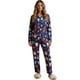 thumbnail image 1 of Pijama Navideña para Mujer con Botones Tela Suave y Elástica, Conjunto de pijama de invierno, 1 of 5