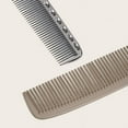 thumbnail image 3 of Peine de acero inoxidable para peluquería, peluquería, peluquería, peine de aluminio espacial, peine para el hogar, herramientas para el cabello, 3 of 4