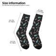 thumbnail image 2 of Honeii Golf Bags And Balls Print Children's Colorful Socks,Unisex Kids and Toddlers' Cushioned Sock,Kids Athletic Crew Socks,for Everyday Wear and Sports, 2 of 5