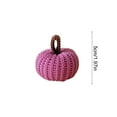 thumbnail image 3 of Calabazas de tela suave de 5 cm | Adornos colgantes preciosos para Halloween, Acción de Gracias y otoño | Juego de 1 | Rosa/Beige/Rojo/Marrón/Morado/Naranja/Gris/Verde, 3 of 6