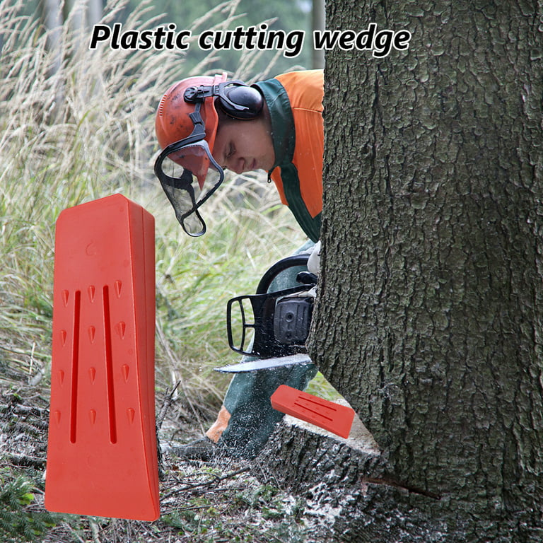 halen Verloren hart maximaliseren Xewsqmlo Plastic Felling Wedge Reusable Wood Splitting Wedges with Spikes  Gardening Tools - Walmart.com