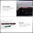 thumbnail image 6 of AJP Distributors Rear Bumper LED Reflector Lights Tail Brake Parking Lamps Pair Red Compatible/Replacement For Dodge Challenger 2015 2016 2017 2018 2019 2020 2021 2022 2023 15 16 17 18 19 20 21 22 23, 6 of 10