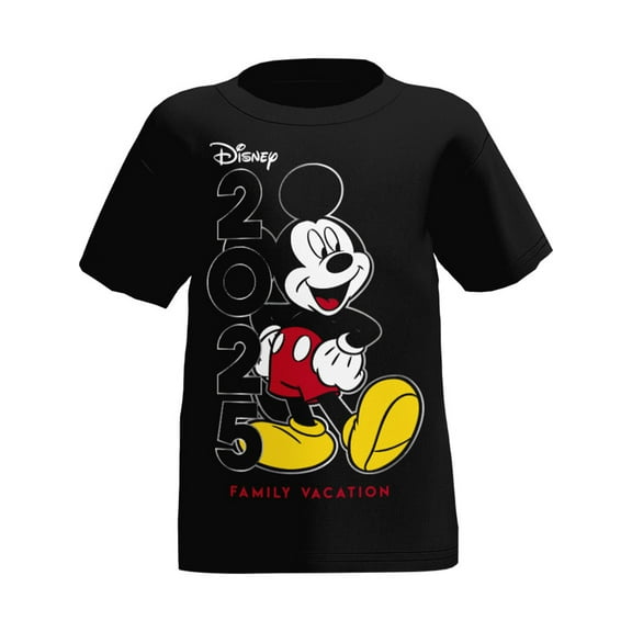 Dated 2025 Fam Vacay Mic Disney Boys Toddler Tee