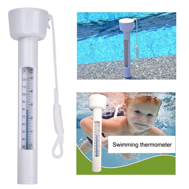 Xuewenshw Portable Floating Swimming Pool Water For Pool Easy Read Swimming Pool For Outdoor Pool Digital Floating Attachments for Vacuum