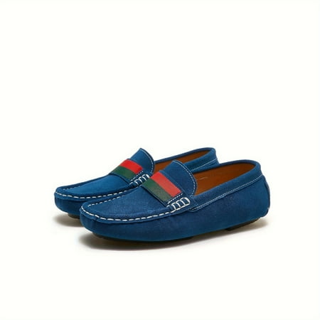 

Boy s Loafer Shoes Casual Slip-On Low Top Sneakers Lightweight Comfortable Non Slip Flat Shoes For All Seasons-37