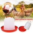 thumbnail image 2 of Comedero y bebedero para pollos, aves de corral, pollitos, gallinas, codornices, gallos, alimento, agua, hervidor, calor T9B3, 2 of 8