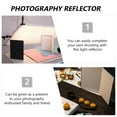 thumbnail image 3 of HAMPPLIES 2pcs Folding Photo Reflector Double Sided Light Diffuser For Versatile Photography Props And Professional Use, 3 of 8