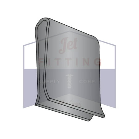 

C45931-014-4 U Type Steel Speed Clips | C27091-014-4 Tinnerman Style | No Hole | Spring Steel | Black Phosphate