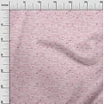thumbnail image 3 of oneOone Cotton Jersey Light Pink Fabric Text Diy Clothing Quilting Fabric Print Fabric By Yard 58 Inch Wide, 3 of 5