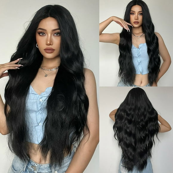 Holiday Deals! Gspmoly Human Hair Wigs, Headband Wig Human Hair Curly Headband Wig Glueless Lace Front Human Hair 28 Inch Lace Front Wigs