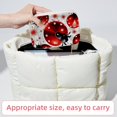 thumbnail image 6 of Ladybird Velvet Portable Bracelet Holder with Removable Compartment - Storage Box, Jewelry Box, and Jewelry Stand - Gift, 6 of 7