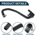 thumbnail image 4 of Manguera del radiador Unique Bargains Manguera de calefacción del radiador Manguera de salida del radiador No.JX6118N345FC para Ford Focus 1.0T 2018 Tubo de refrigerante de goma Negro 1 Pc, 4 of 6