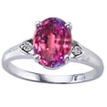 thumbnail image 3 of Tommaso Design� Oval 9x7mm Simulated Alexandrite Ring, 3 of 9