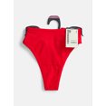 thumbnail image 4 of No Boundaries Cotton Blend Hi Cut Thong Panties, Women's XS-XXXL, 4 of 5