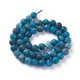 thumbnail image 2 of Natural Apatite Beads Strands Frosted Round 6mm Hole: 0.8mm about 62pcs/strand 15.5 inch(39.5cm), 2 of 3