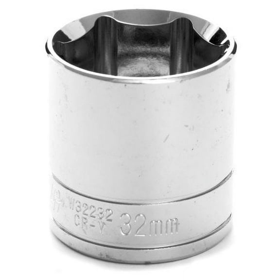 Wilmar W32232 1/2" Drive 6-Point Socket, 32Mm