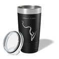 thumbnail image 2 of Moses Lake Map Tumbler Travel Mug Insulated Laser Engraved Coffee Cup Washington 20 oz Black, 2 of 5