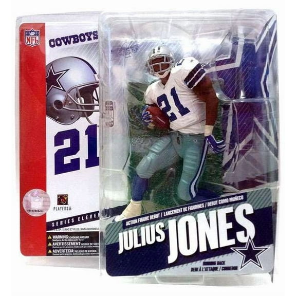 McFarlane NFL Sports Picks Series 11 Julius Jones Action Figure (White Jersey)